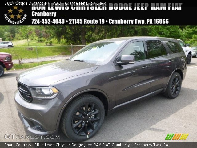 2017 Dodge Durango R/T AWD in Granite Metallic