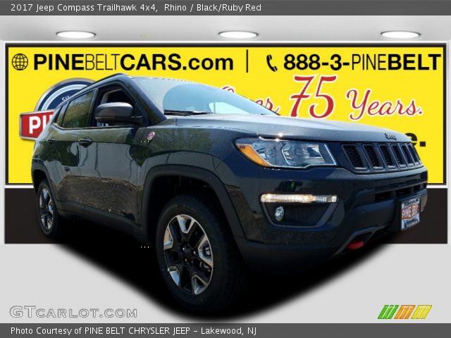 2017 Jeep Compass Trailhawk 4x4 in Rhino