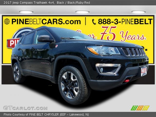 2017 Jeep Compass Trailhawk 4x4 in Black