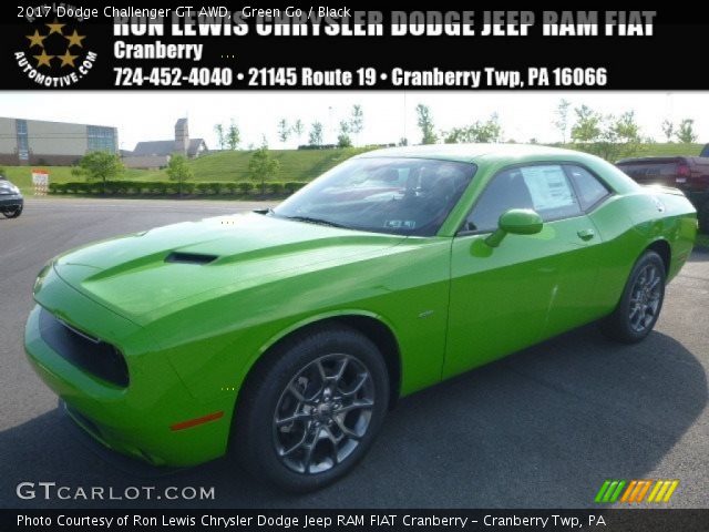 2017 Dodge Challenger GT AWD in Green Go