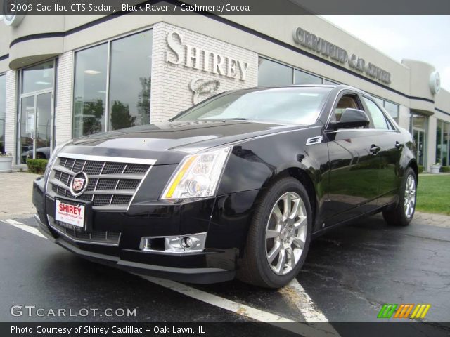 2009 Cadillac CTS Sedan in Black Raven