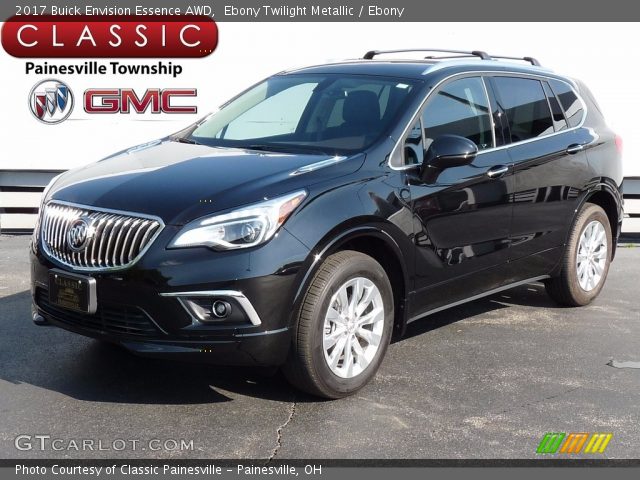 2017 Buick Envision Essence AWD in Ebony Twilight Metallic