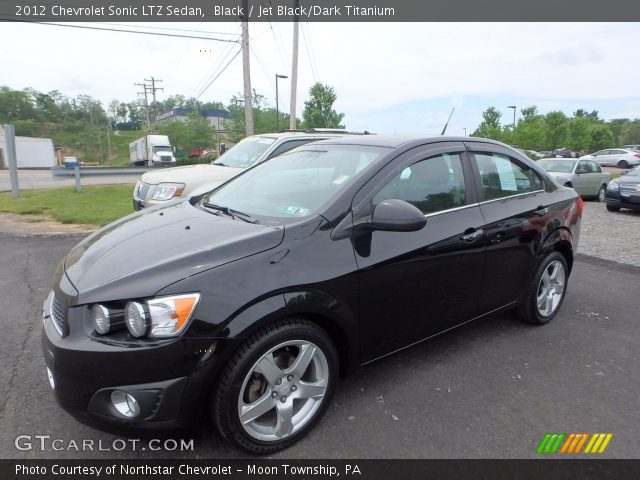 2012 Chevrolet Sonic LTZ Sedan in Black