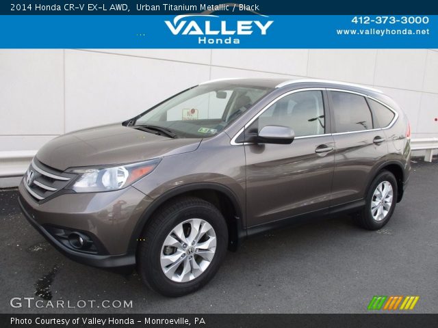 2014 Honda CR-V EX-L AWD in Urban Titanium Metallic