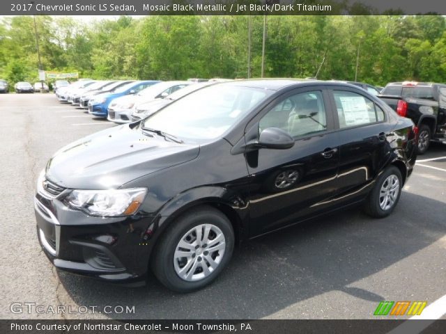 2017 Chevrolet Sonic LS Sedan in Mosaic Black Metallic