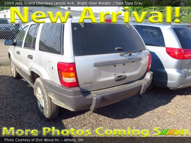 2004 Jeep Grand Cherokee Laredo 4x4 in Bright Silver Metallic