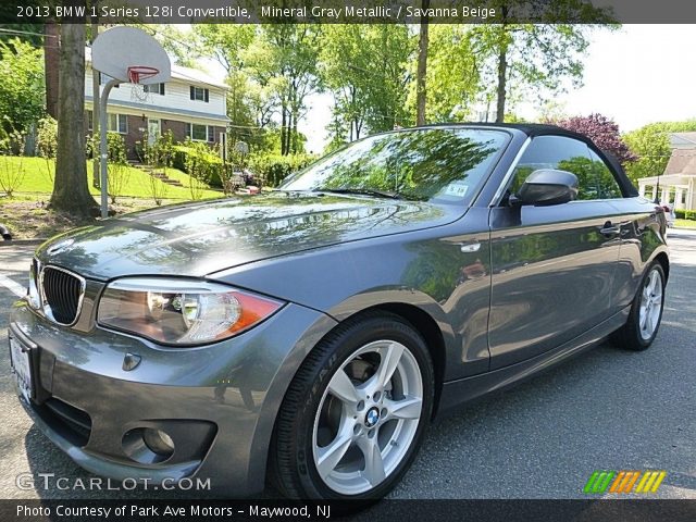 2013 BMW 1 Series 128i Convertible in Mineral Gray Metallic