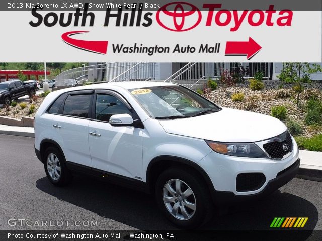 2013 Kia Sorento LX AWD in Snow White Pearl