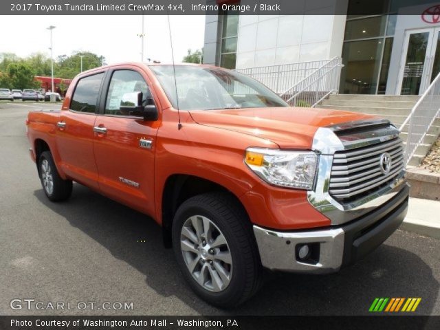 2017 Toyota Tundra Limited CrewMax 4x4 in Inferno Orange