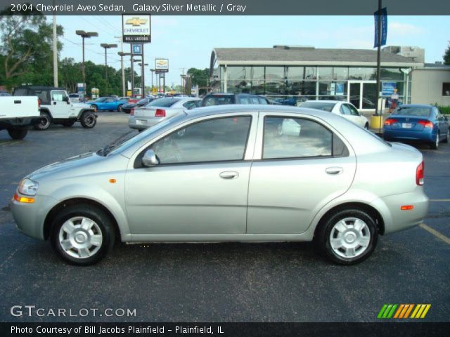 2004 Chevrolet Aveo Sedan in Galaxy Silver Metallic