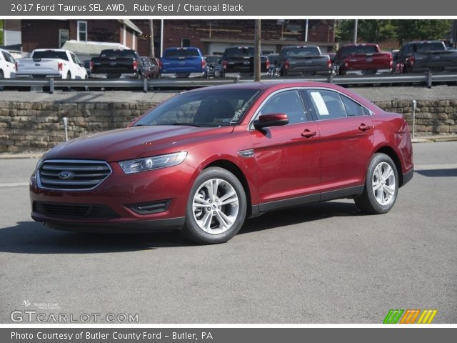 2017 Ford Taurus SEL AWD in Ruby Red