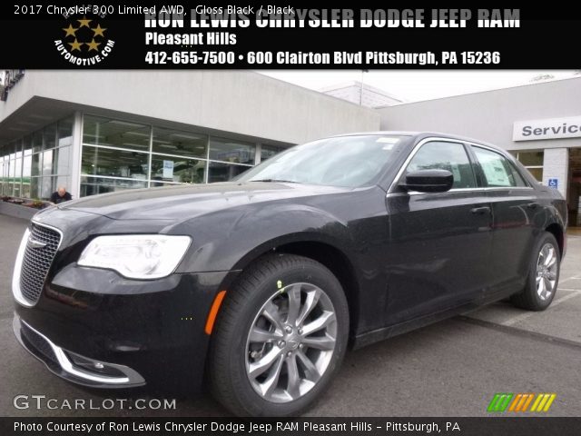 2017 Chrysler 300 Limited AWD in Gloss Black