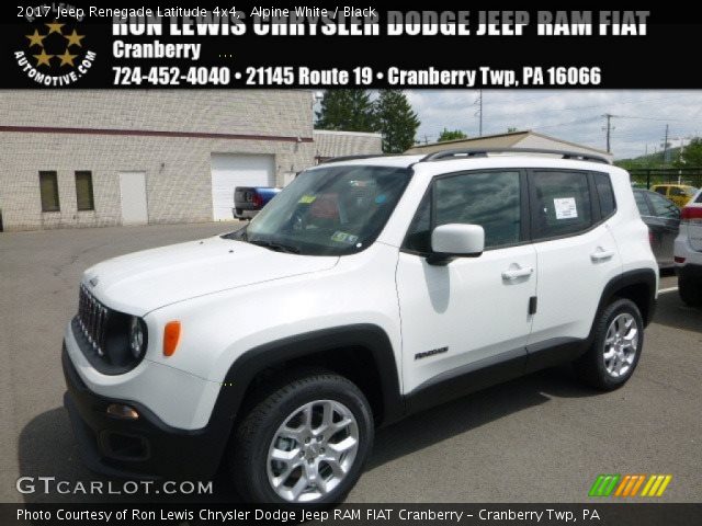 2017 Jeep Renegade Latitude 4x4 in Alpine White