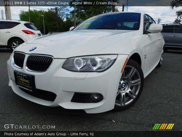 2011 BMW 3 Series 335i xDrive Coupe in Alpine White