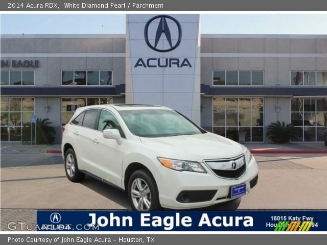 2014 Acura RDX  in White Diamond Pearl