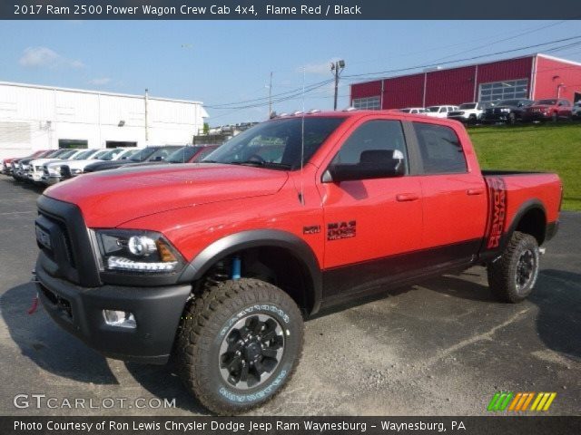 2017 Ram 2500 Power Wagon Crew Cab 4x4 in Flame Red