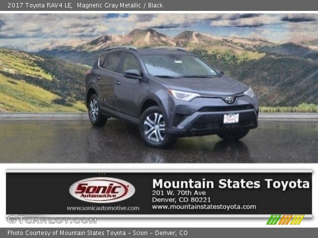 2017 Toyota RAV4 LE in Magnetic Gray Metallic