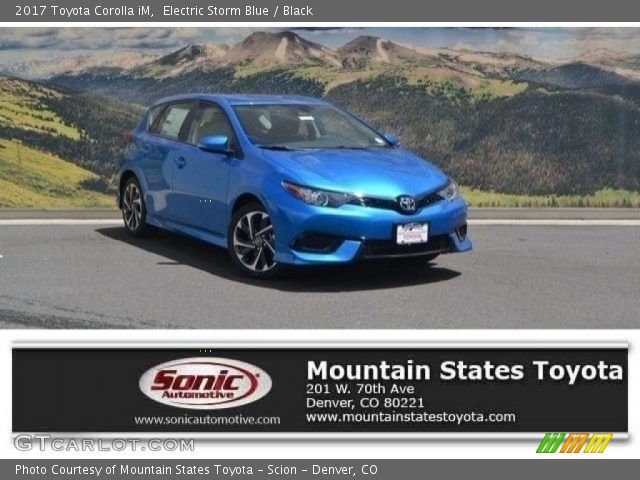 2017 Toyota Corolla iM  in Electric Storm Blue