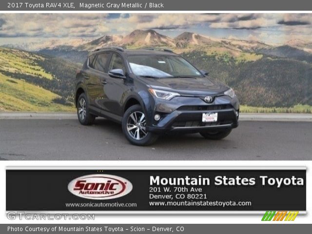 2017 Toyota RAV4 XLE in Magnetic Gray Metallic