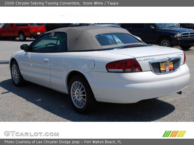 2006 Chrysler Sebring Touring Convertible in Stone White