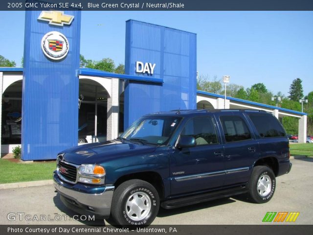 2005 GMC Yukon SLE 4x4 in Blue Green Crystal