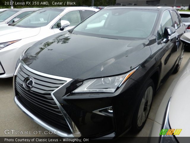 2017 Lexus RX 350 AWD in Caviar