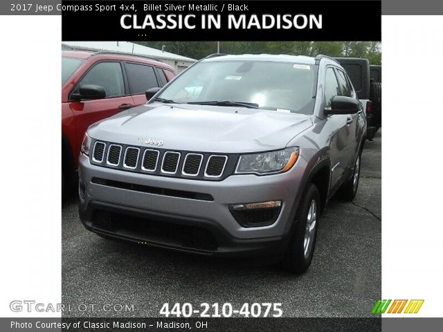 2017 Jeep Compass Sport 4x4 in Billet Silver Metallic