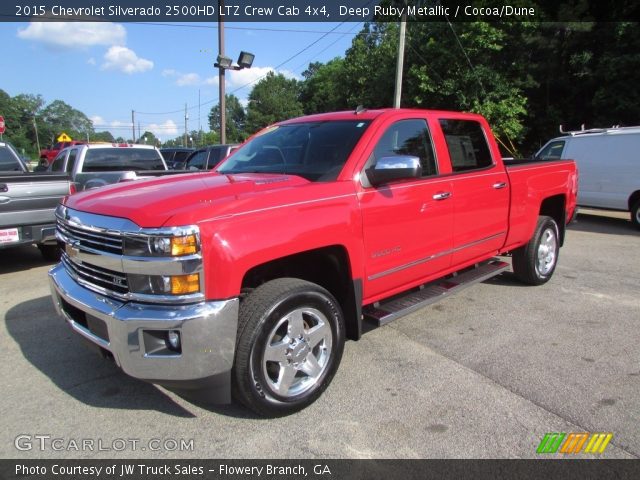 2015 Chevrolet Silverado 2500HD LTZ Crew Cab 4x4 in Deep Ruby Metallic
