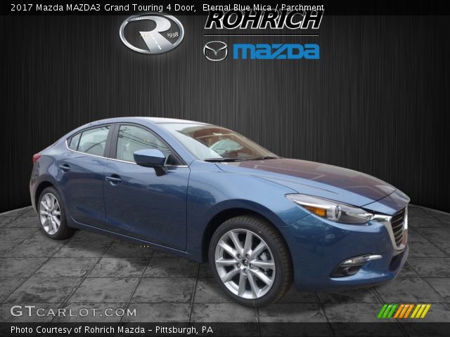 2017 Mazda MAZDA3 Grand Touring 4 Door in Eternal Blue Mica