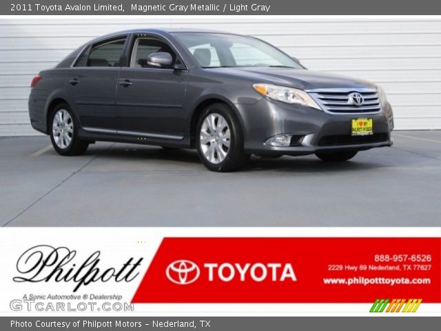 2011 Toyota Avalon Limited in Magnetic Gray Metallic