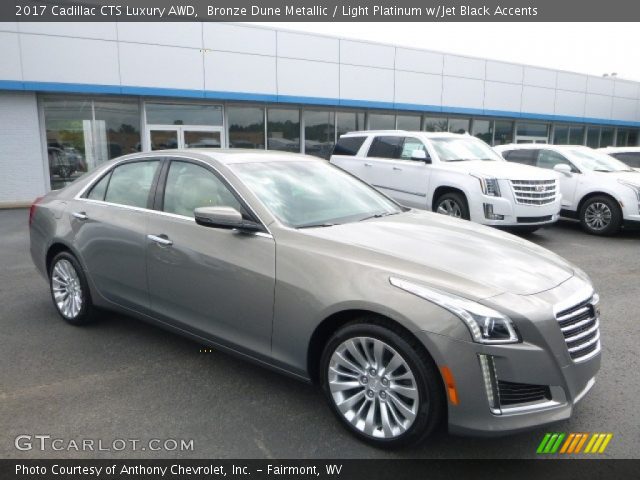 2017 Cadillac CTS Luxury AWD in Bronze Dune Metallic