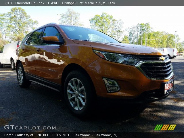 2018 Chevrolet Equinox LT AWD in Orange Burst Metallic