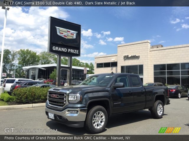 2017 GMC Sierra 1500 SLE Double Cab 4WD in Dark Slate Metallic