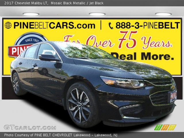 2017 Chevrolet Malibu LT in Mosaic Black Metallic