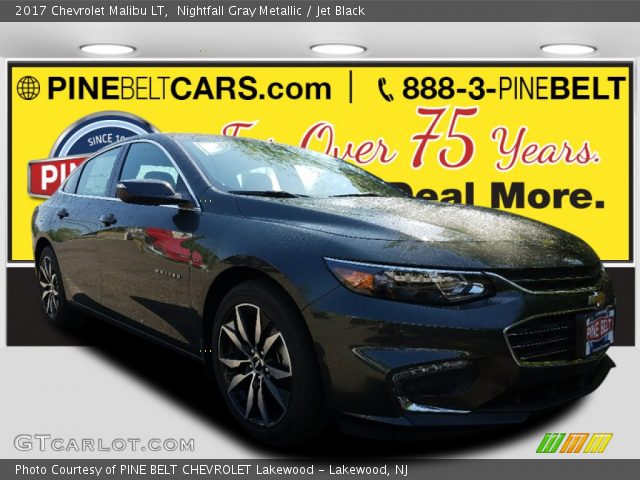 2017 Chevrolet Malibu LT in Nightfall Gray Metallic