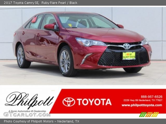 2017 Toyota Camry SE in Ruby Flare Pearl