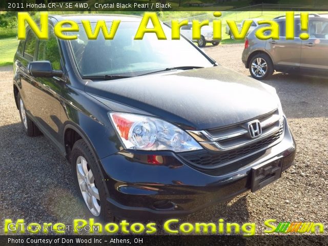 2011 Honda CR-V SE 4WD in Crystal Black Pearl