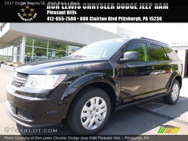 2017 Dodge Journey SE in Pitch Black