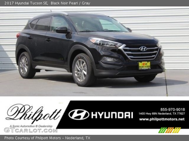 2017 Hyundai Tucson SE in Black Noir Pearl