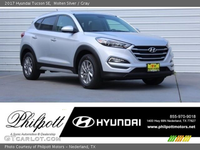 2017 Hyundai Tucson SE in Molten Silver