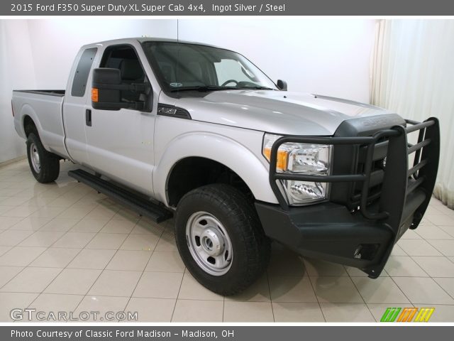 2015 Ford F350 Super Duty XL Super Cab 4x4 in Ingot Silver