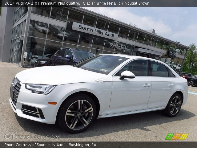 2017 Audi A4 2.0T Premium Plus quattro in Glacier White Metallic