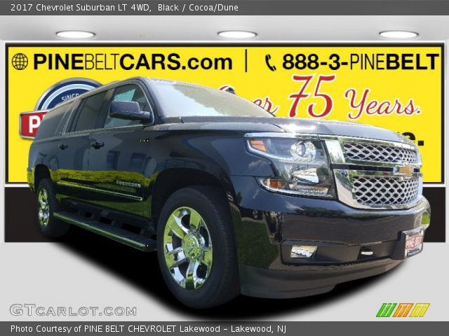 2017 Chevrolet Suburban LT 4WD in Black
