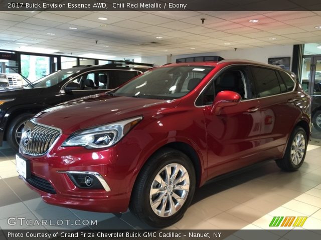 2017 Buick Envision Essence AWD in Chili Red Metallic