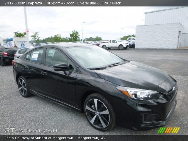 2017 Subaru Impreza 2.0i Sport 4-Door in Crystal Black Silica
