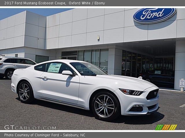 2017 Ford Mustang Ecoboost Coupe in Oxford White