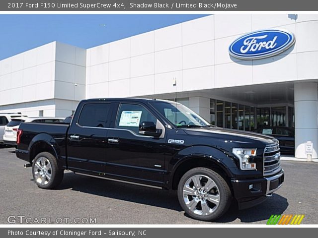 2017 Ford F150 Limited SuperCrew 4x4 in Shadow Black