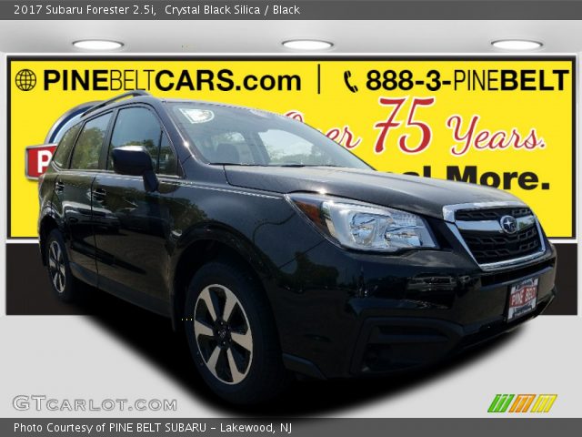 2017 Subaru Forester 2.5i in Crystal Black Silica