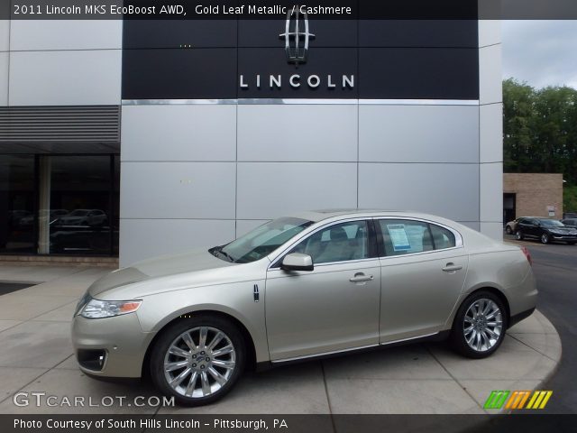 2011 Lincoln MKS EcoBoost AWD in Gold Leaf Metallic