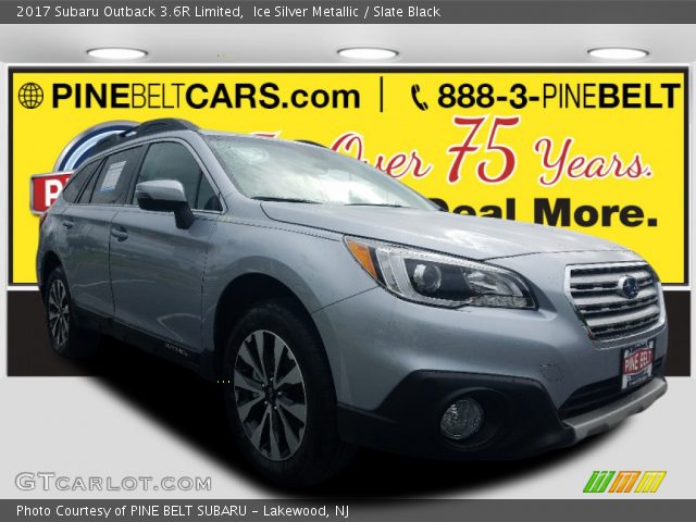 2017 Subaru Outback 3.6R Limited in Ice Silver Metallic